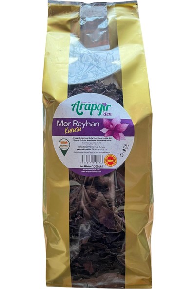 Arapgir Mor Reyhanı Demleme Mor Reyhan Kurusu 100 gr