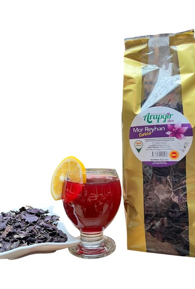 Arapgir Mor Reyhanı Demleme Mor Reyhan Kurusu 100 gr