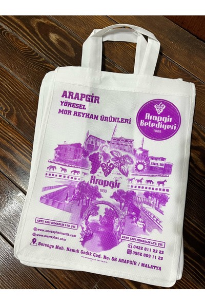 Arapgir Logolu Bez ÇANTA(G24-K16-Y32)