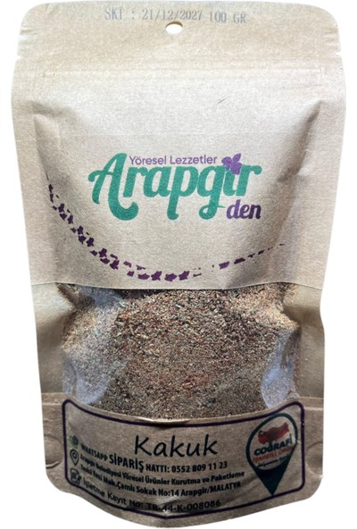 Arapgir Mor Reyhanı Kakuk Baharatı