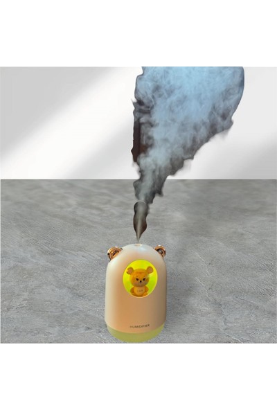 Arabasına Aşıklar Kulübü Işık Görselli Aromaterapi Buhar Makinası (Içine Kokulu Yağ Kullanabilirsiniz)