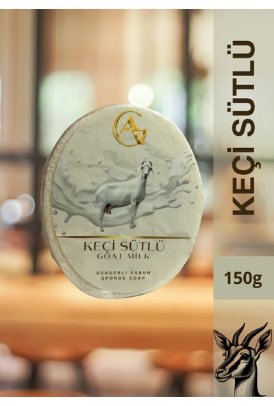 Aram Group Doğal Sünger Keçi Sütlü 150 gr