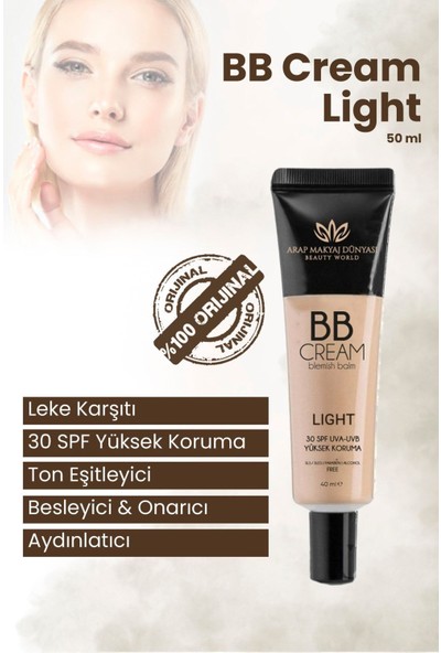 Luxury Bb Krem Light 40ML 1 Adet