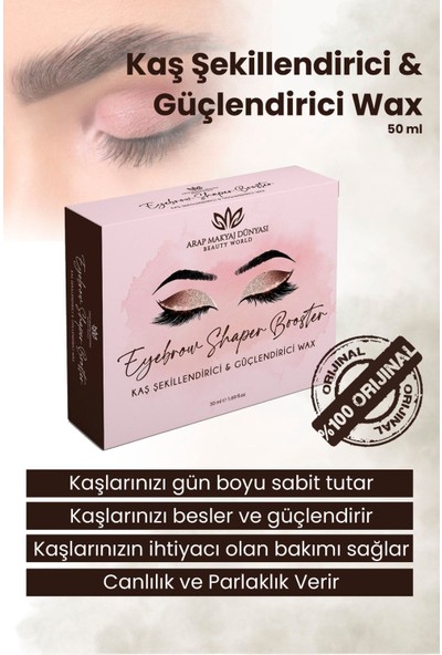 Luxury Eyebrow Shapper Booster - Kaş Şekillendirici Wax 1 Adet