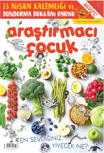 Araştırmacı Çocuk 65. Sayı: En Sevdiğiniz Yiyecek Ne?