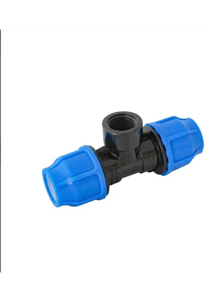 Q32-1'' Pvc Kaplin Iç Dişli Te