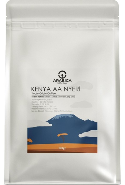 Arabica Coffee House Kenya 100 gr