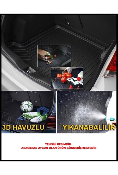 Nissan Juke Alt 2021 Sonrası Bagaj Havuzu (A+ Kalite)