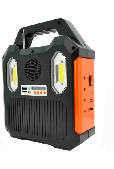 3 Ampullü Bt Radyolu Güneş Enerjili Ev Bahçe Kamp Aydınlatması