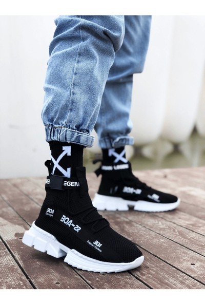 Aradım Taradım ZR-X700 Tarz Siyah Renk Spor Ayakkabı