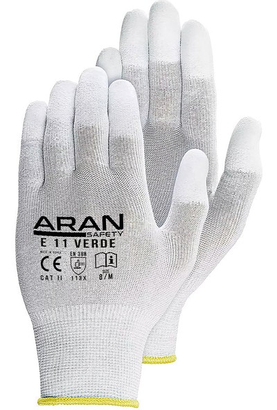 Aran Safety E11 Verde Parmak Ucu Kaplı Eldiven
