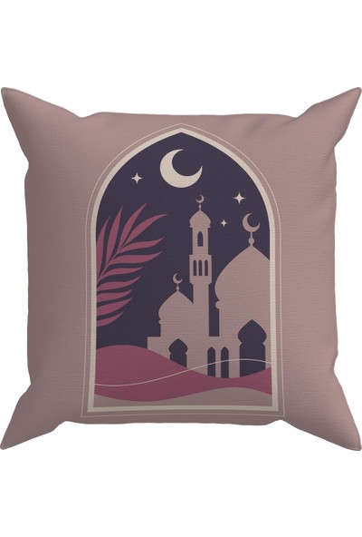 Evdek Ramadan 4'lü Kırlent Kılıfı Ds5