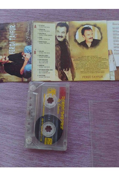 Ferdi Tayfur -Of Daglar Kaset
orjinal Bandrollüdür.