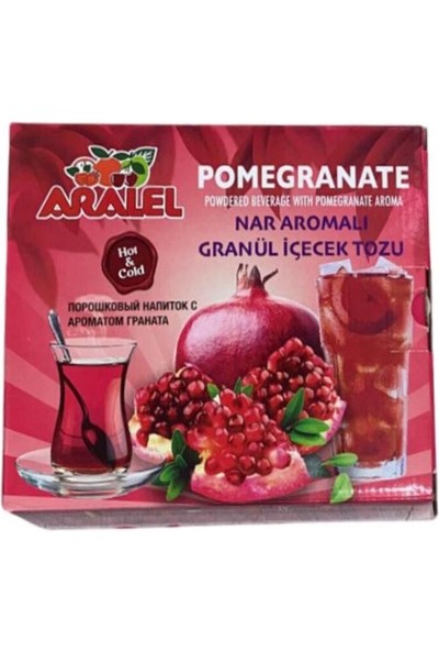Aralel Nar Aromalı Granül Içecek Tozu 250 gr