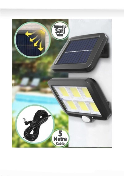 4 Adet 3 Modlu 120 LED Solar Panel Güneş Enerjili Duvar Lambası Bahçe Lambası 4 Adet 3 Modlu 120 LED Solar Panel Güneş Enerjili Duvar Lambası Bahçe Lambası