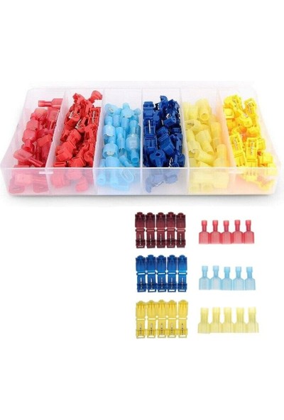 20 Adet T Bağlantı Bağlantısı, Araç Elektrik Hırsızı, T-Tap Elektrik Konnektörü,