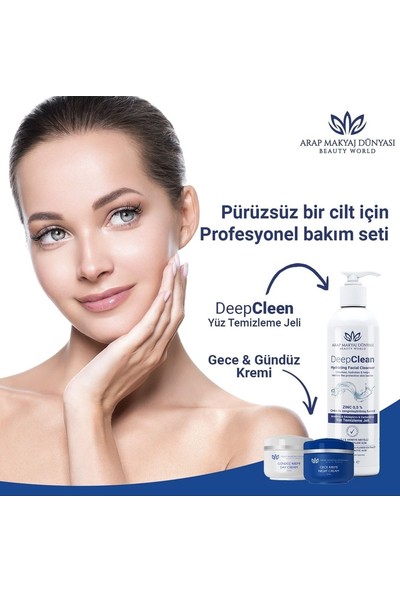 Arap Makyaj Dünyası Arbutin ve Shea Butter İçeren Leke Karşıtı, Aydınlatıcı Yüz Kremi – Yağlı Ciltler İçin Günlük Bakım