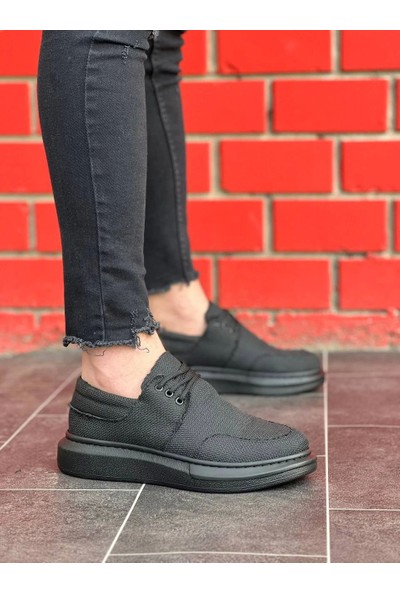 KB-042  Kuback Bağcıklı Kömür Günlük Erkek Ayakkabı