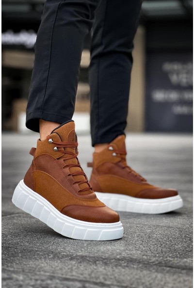 Knack Yüksek Taban Bot 104 Beyaz