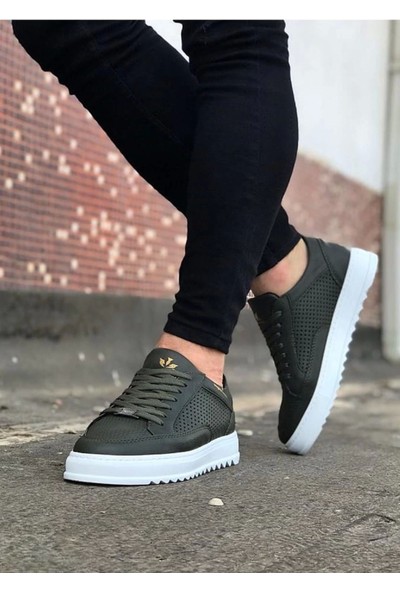 Wagoon WG505 Haki Erkek Günlük Ayakkabı