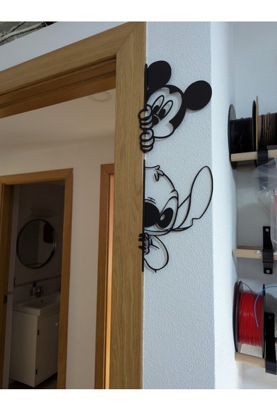 Minnie Mouse Duvar Süsü | ve Sağlam Kapı Dekoru