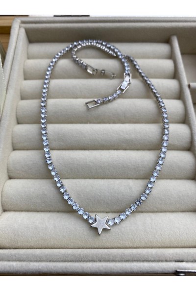 Arasera Çelik Kuyumcu Model Dönmeyen Su Yolu Kolye