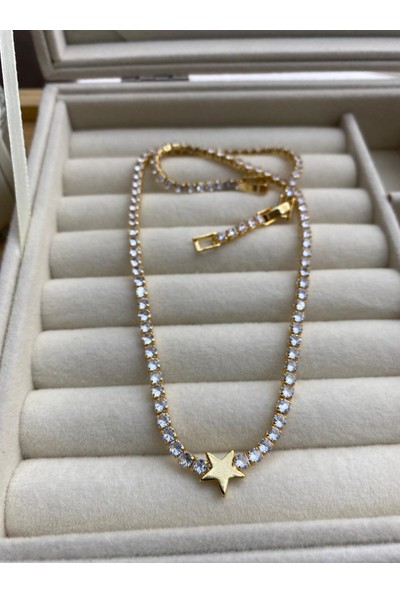 Arasera Çelik Kuyumcu Model Dönmeyen Su Yolu Kolye