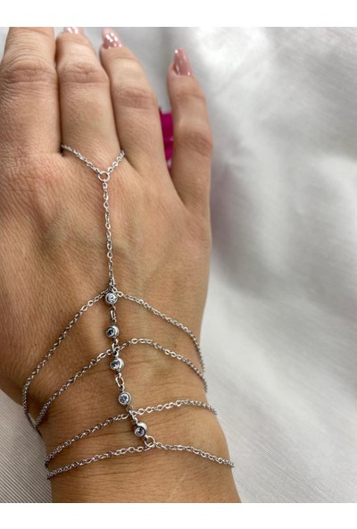 Arasera 316L Çelik Gümüş Renk Şahmeran