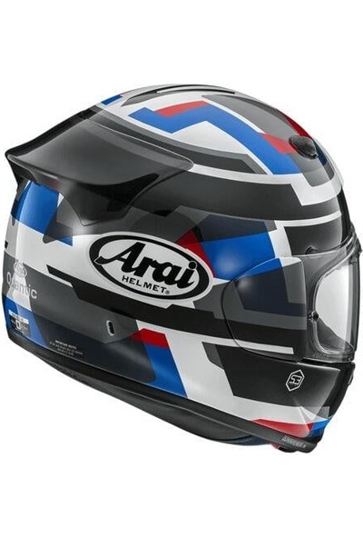 Arai Quantic Motosiklet Kaskı Abstract Blue