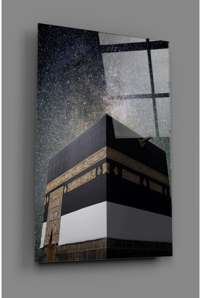 AR AJANS KANVAS TABLO Kabe Dini Dekoratif Cam Tablo