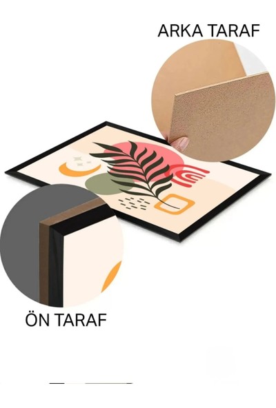 AR AJANS KANVAS TABLO Balık Sanatı Dekorartif Mdf Tablo