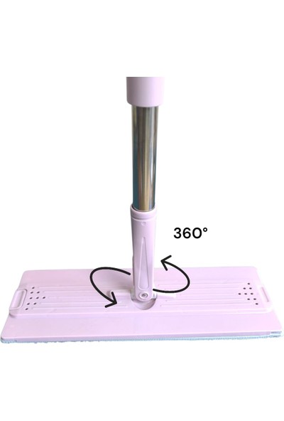 Ar Armese Yeni Nesil Paspas ve Mop 8 Lt Su Hazneli, Mikrofiber Başlıklı, Çift Bölmeli Temizlik Seti