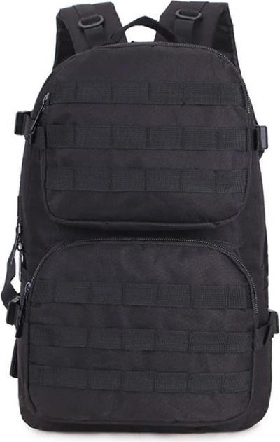 Single Sword 50L Ekonomik Outdoor Taktik Sırt Çantası - Fonksiyonel Siyah Model