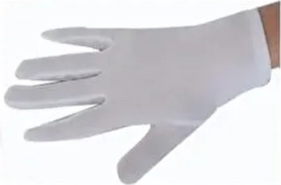 Torun Tekstil Beyaz Renk Kadın Merasim & Bando ve Garson Eldiveni Standart Beden