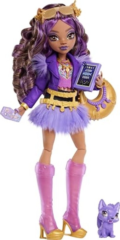 Aesco Monster High Bebek ve Motosiklet Aksesuarları ile Eğlenceli Oyun Seti