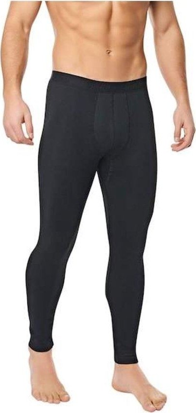 Kuzgun Ticaret Erkek Içi Pamuklu Termal Pijama Tayt Içlik Siyah