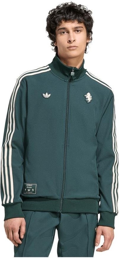 adidas Erkek Yeşil Ceket JUVE ICON TT JM9449 görsel 7