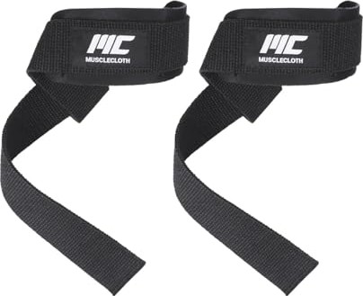 Esranın Dünyası Musclecloth Padded Lifting Straps Siyah