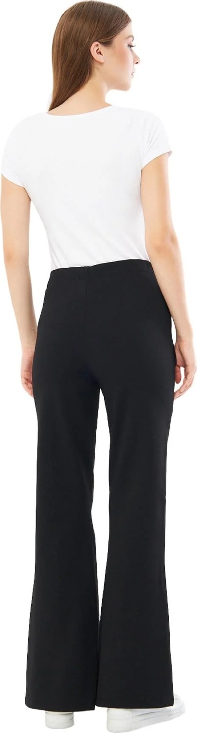 Luvmabelly - MYRA8155 - Ispanyol Paça Çelik Örme Hamile Pantolonu görsel 4