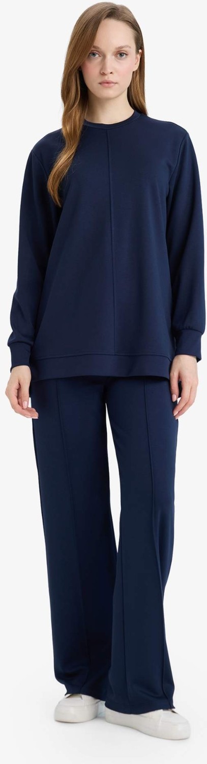 DeFacto Regular Fit Beli Lastikli Pantolon F5118AX26SP görsel 5