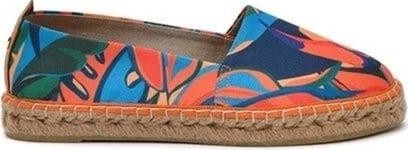 Su Espadril Artsy Yeşil Kadın Düz Espadril görsel 2