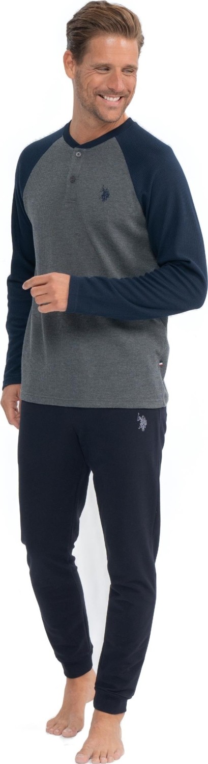 U.s. Polo Assn. Erkek Uzun Kollu Patlı Iki Iplik Eşofman Pijama Takımı S25838