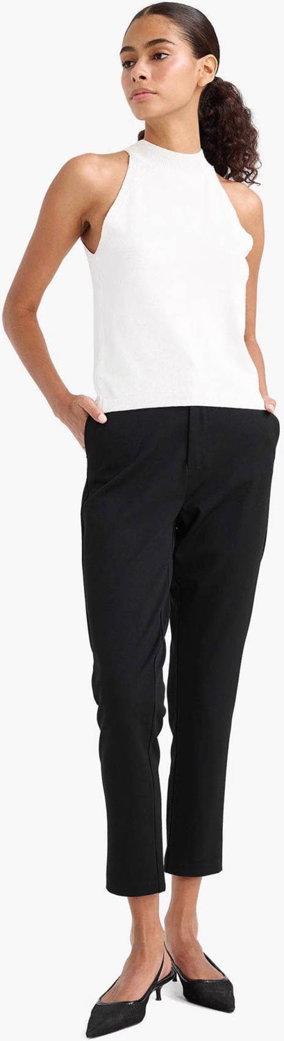DeFacto Klasik Chino Normal Bel Basic Cepli Bilek Boy Kumaş Pantolon C1429AX26SP görsel 2