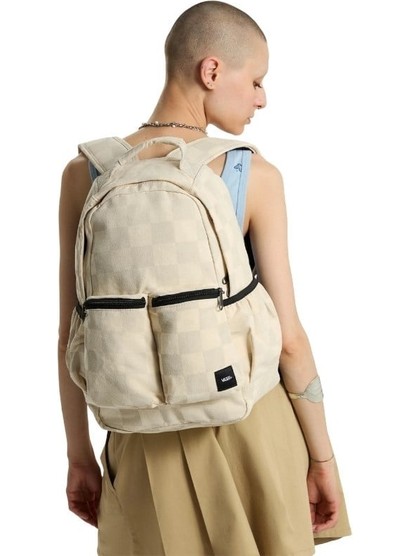 Vans Off The Wall Backpack Unisex Siyah Sırt Çantası VN000SUBBLK1 görsel 5
