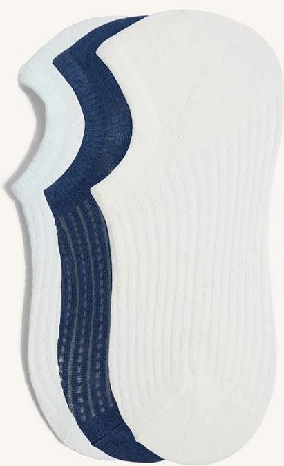DeFacto Kadın Görünmez 3'lü Pamuklu Sneaker Çorap Z8628AZNS görsel 7