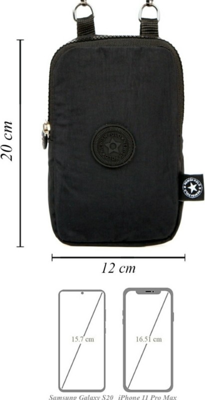 Sannora Bags Unisex Su Geçirmez Krinkıl Mini Telefon Cüzdan ve Pasaport Boyun Askılı Çapraz Omuz Çanta. görsel 8