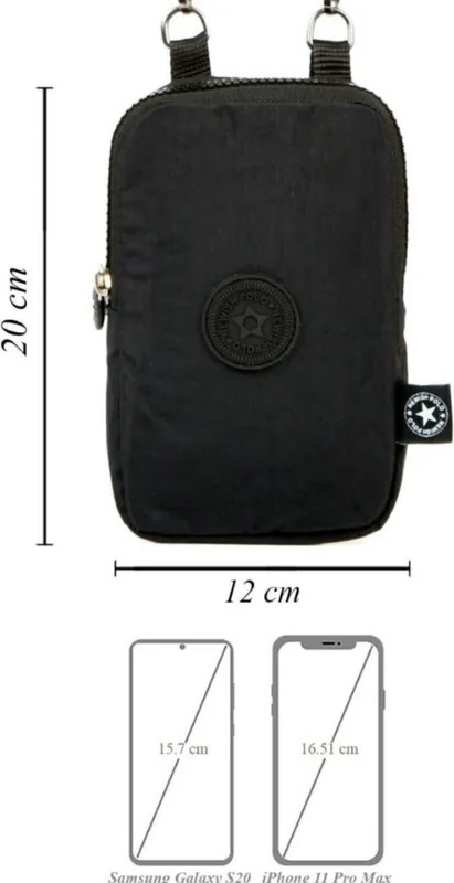 Sannora Bags 2'li Kadın Su Geçirmez Mini Telefon Cüzdan ve Pasaport Boyun Askılı Çapraz Omuz Çanta görsel 5