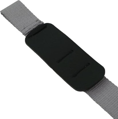 Esranın Dünyası Musclecloth Padded Lifting Straps Gri görsel 3