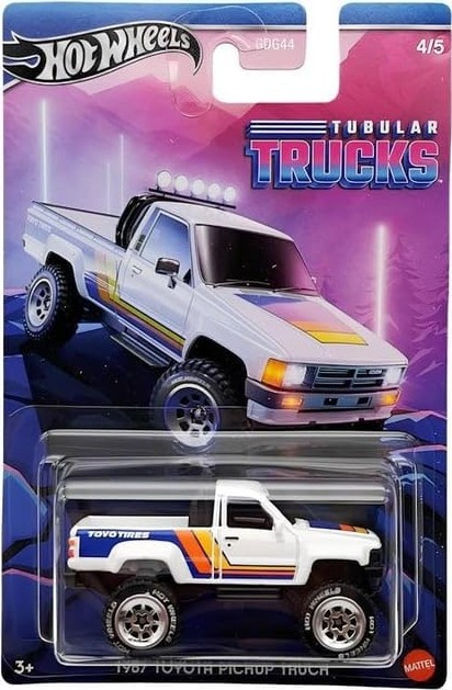 Hot Wheels 1987 Toyota Kamyonet, Borulu Kamyonlar 4/5