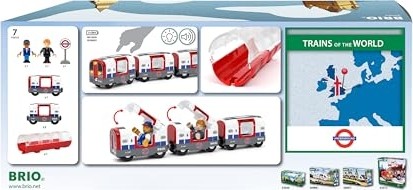 Aesco Londra Metro Treni Oyuncak görsel 4